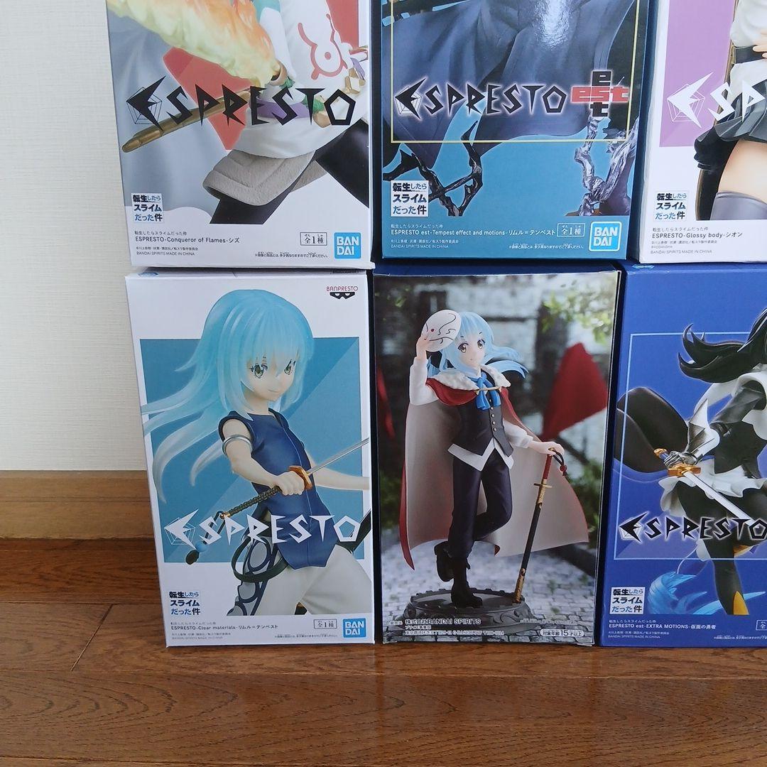 ESPRESTO フィギュアセット リムル・テンペスト 他