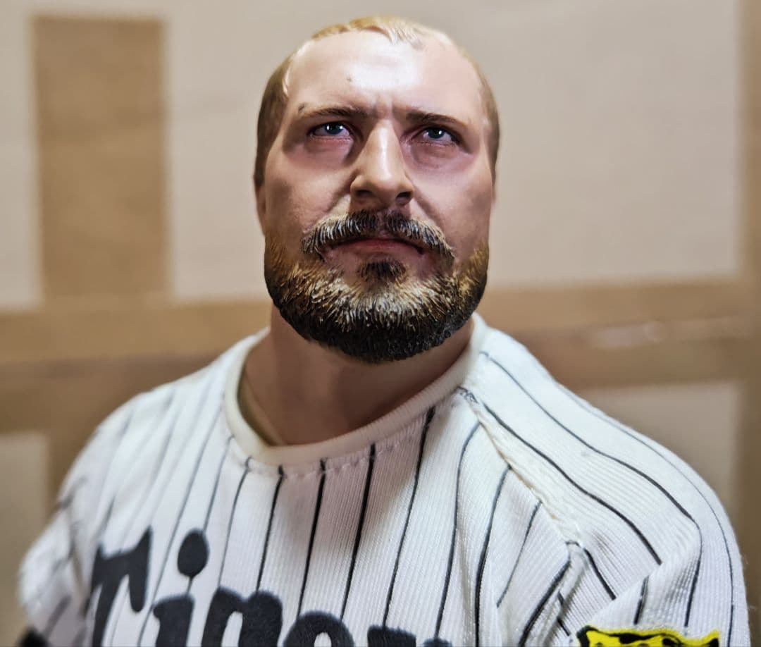 阪神タイガース　ランディ・バース　４４番　フィギュア