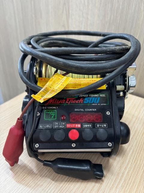 Miya Epoch500 ミヤエポック 大型電動リール ケーブル付き