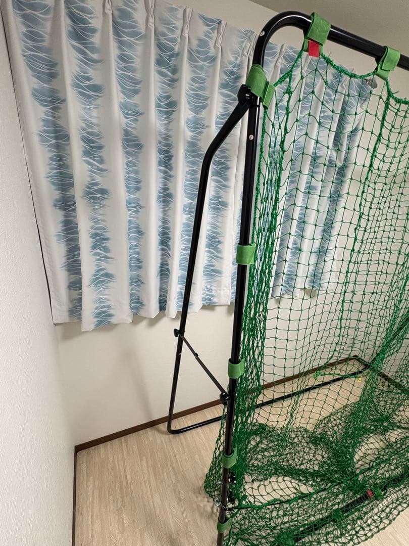 【室内使用のみ】フィールドア　バッティング　練習　ネット 200x200cm