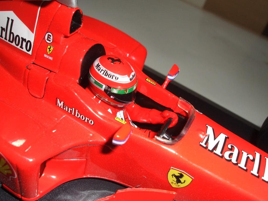 フェラーリ　F３９９　アーバイン　マルボロ仕様　箱なし　マテル　１／１８