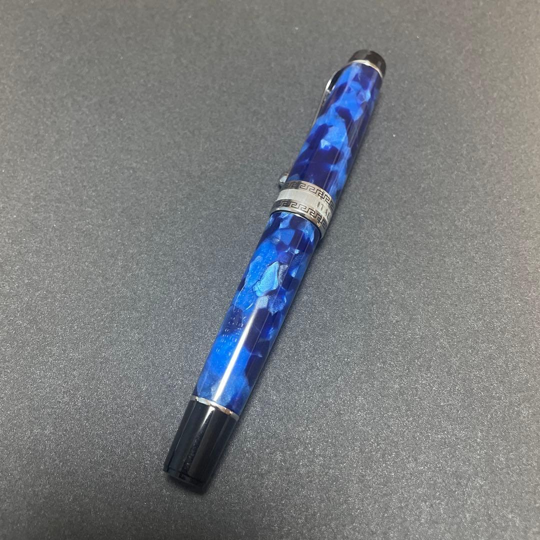 アウロラ オプティマ ブルー 14K EF 万年筆