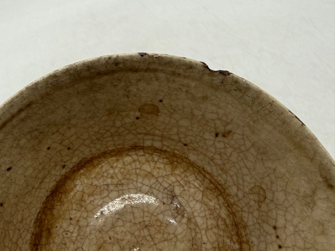 古清水　湯呑み5点　色絵　在銘　送料込み260202