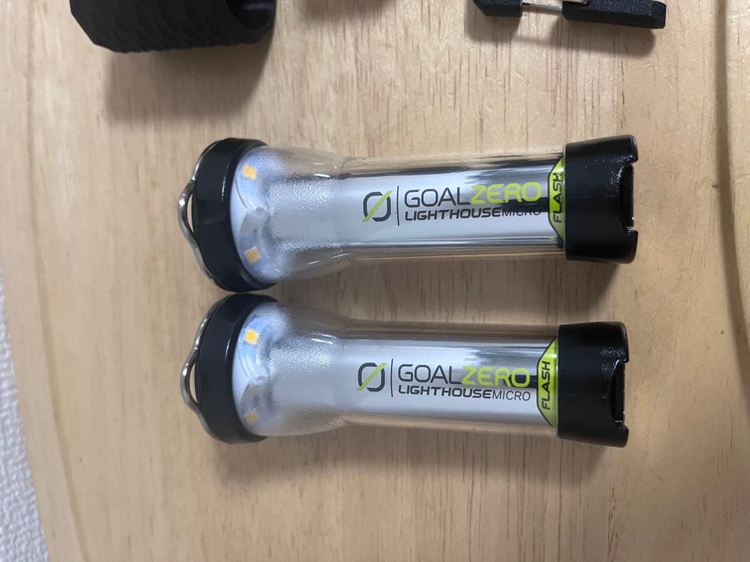 GOALZERO LIGHTHOUSE micro FLASH 2個　ゴールゼロ