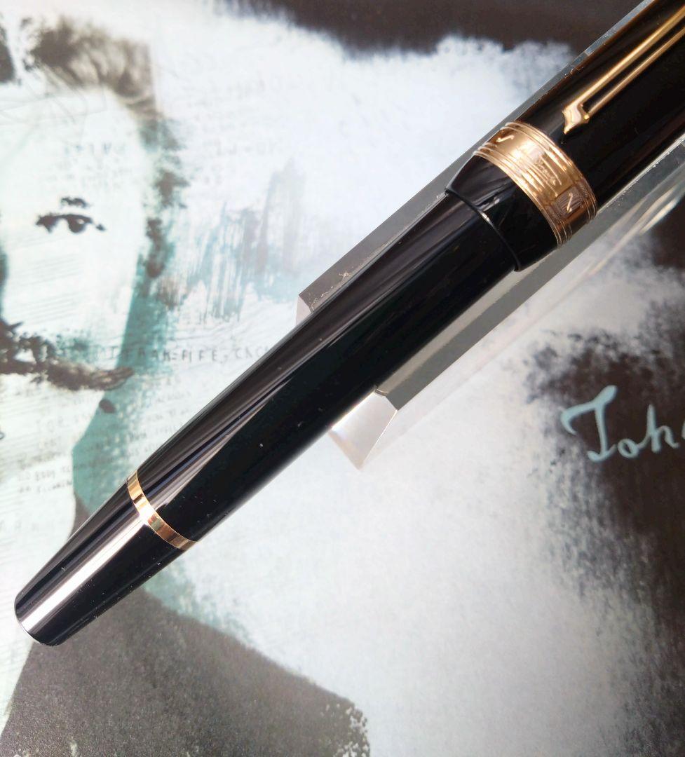モンブラン万年筆　 ヨハンシュトラウス　F　シャンパンゴールド