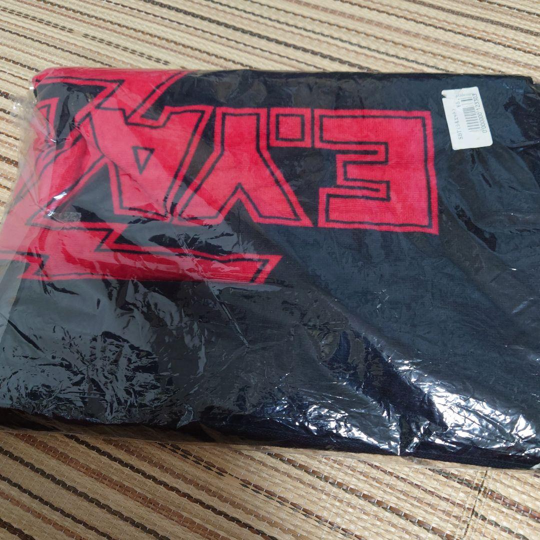 新品未開封　矢沢永吉　当時物スペシャルビーチタオル　タイトルシルエット　ロゴ