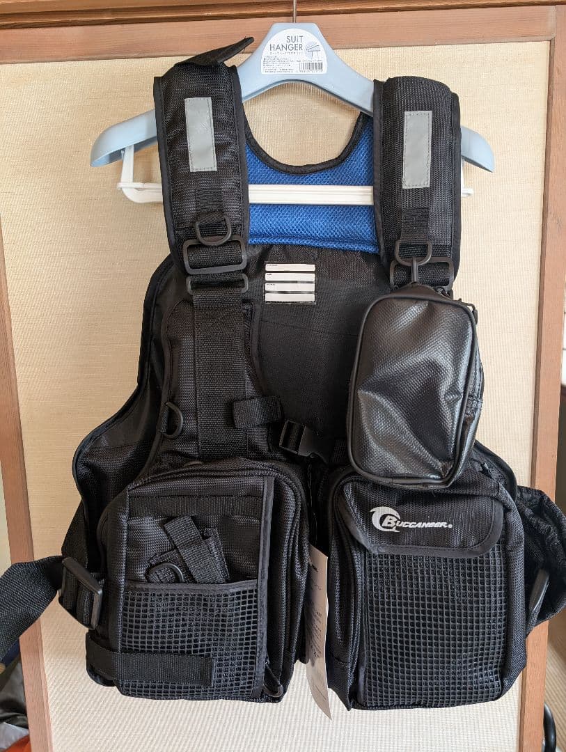 PROX フィッシングベスト ブラック　バッカニア　フローティングベスト　セット