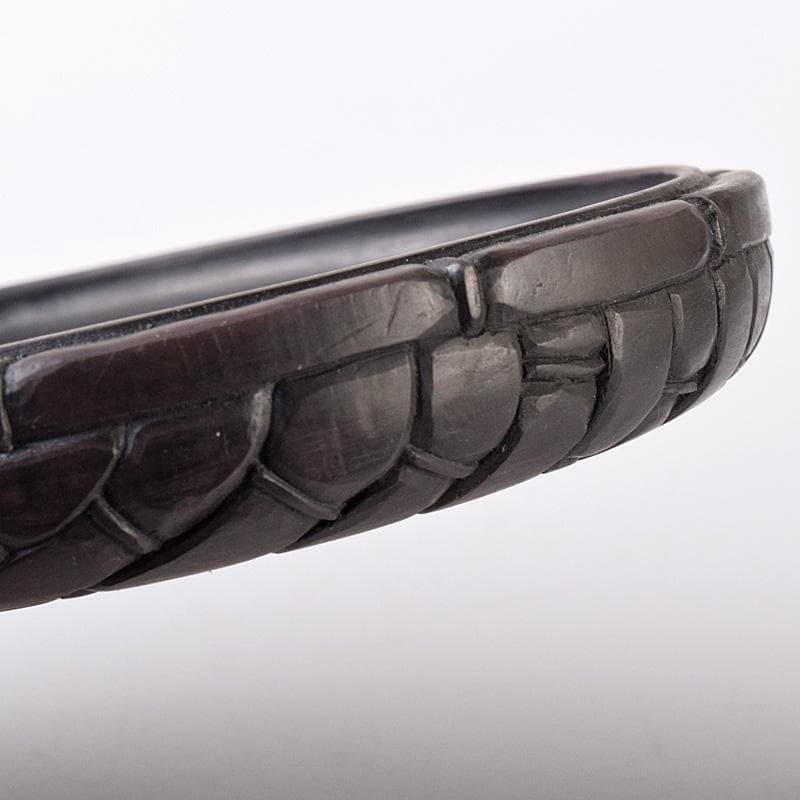 中国　書道具　端渓硯　時代箱付　M　R8260