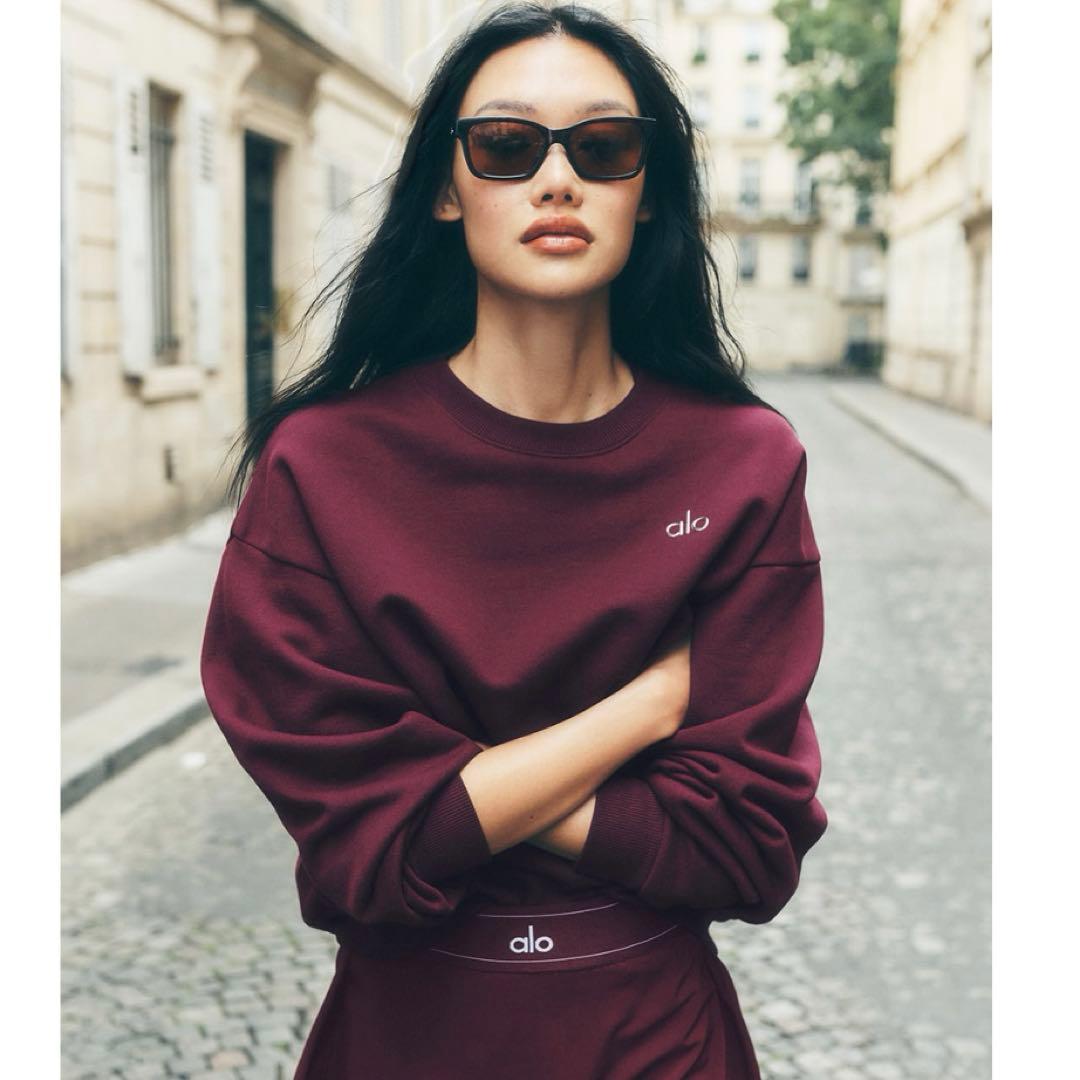 Accolade Crew Neck Pullover alo スウェット