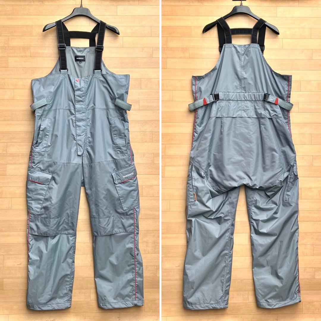 3L シマノ ドライシールド-XT マリンサロペット フィッシングパンツ