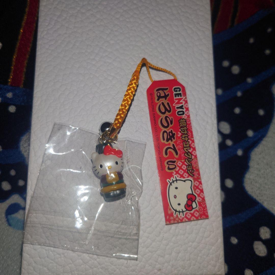 d*7様 ハローキティ　根付　GENYO　ストラップ　2002年