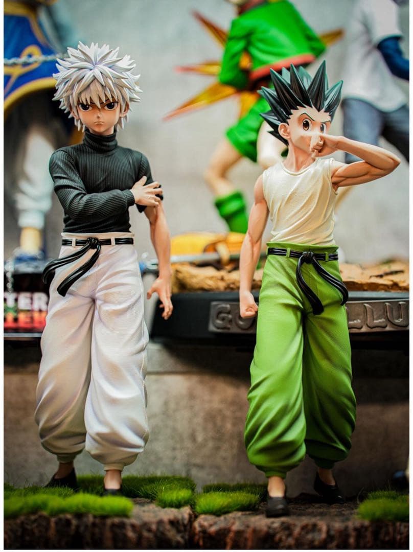 hunter×hunter キルア＝ゾルディック ガレージキット スタチュー②