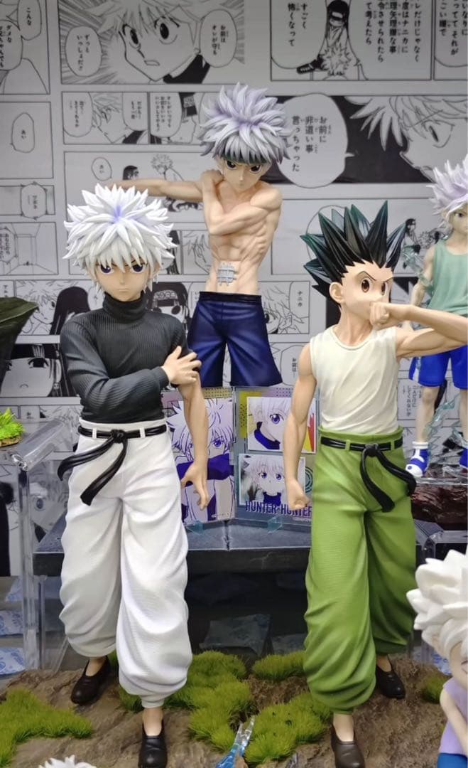 hunter×hunter キルア＝ゾルディック ガレージキット スタチュー②