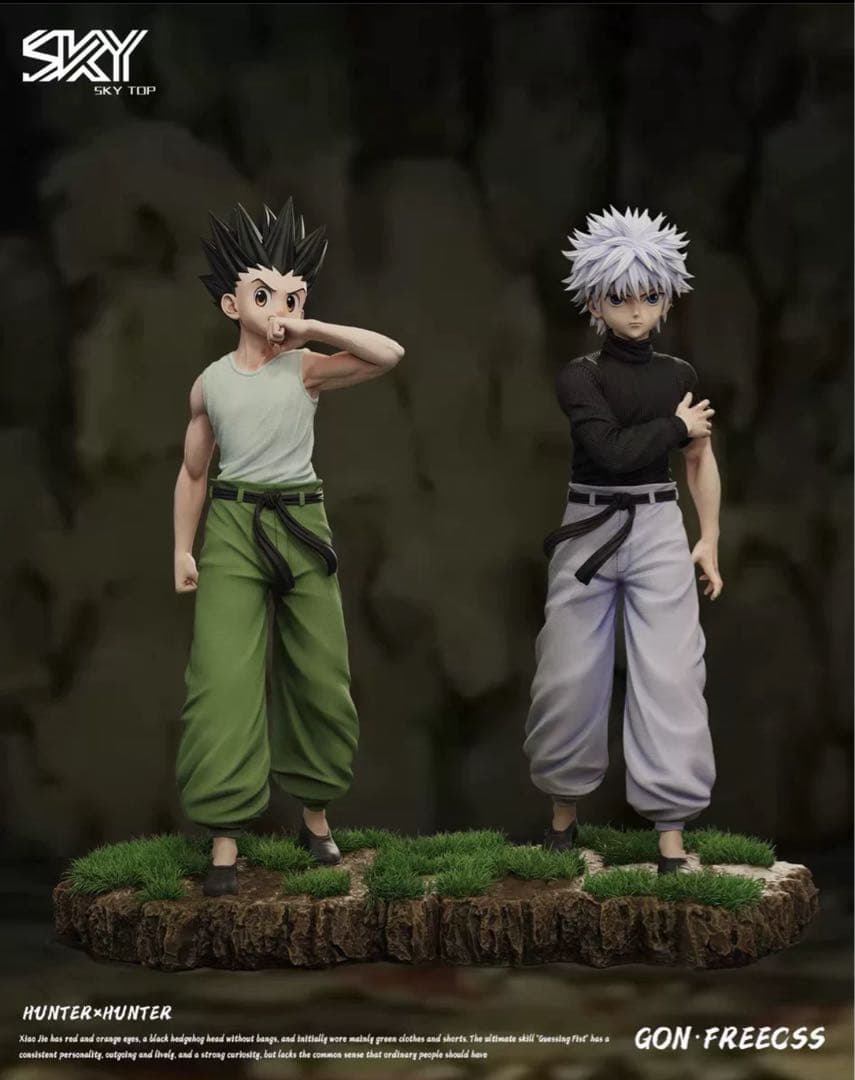 hunter×hunter キルア＝ゾルディック ガレージキット スタチュー②