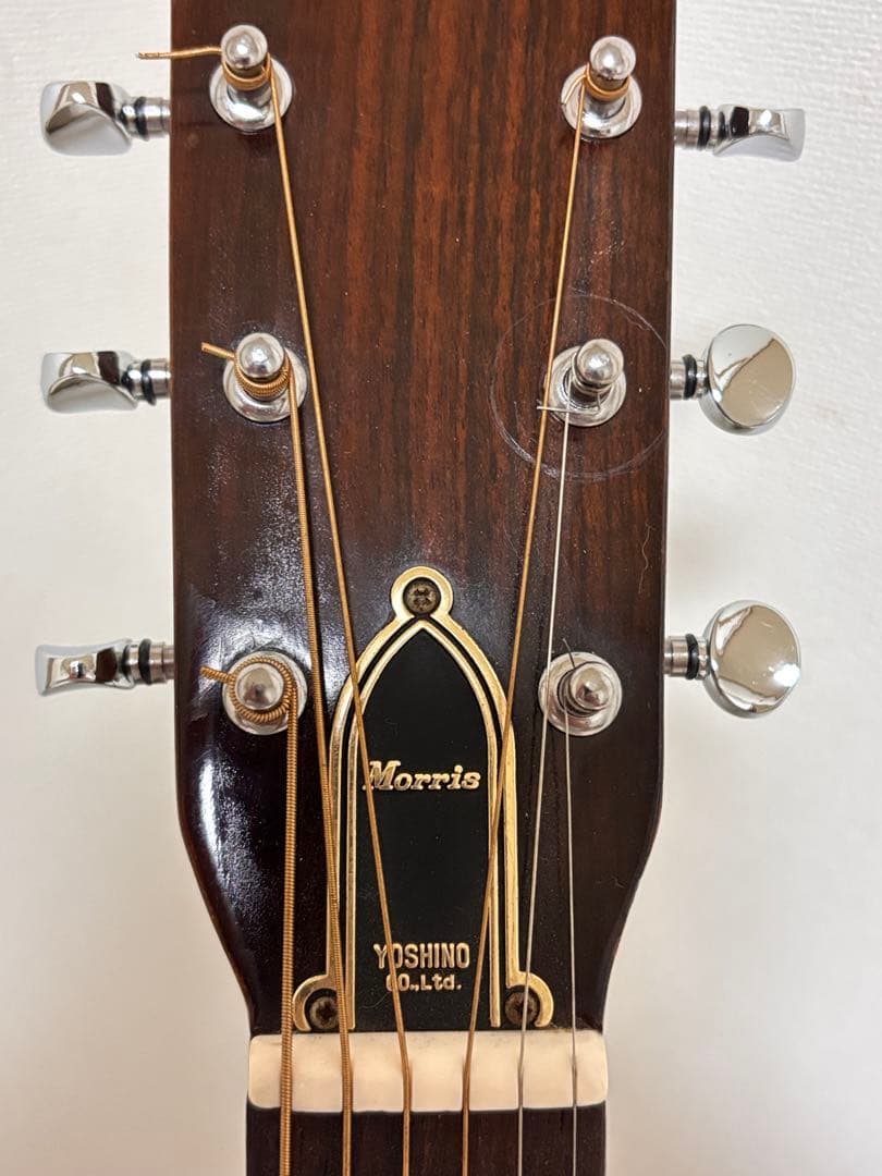 工房調整済み、ジャパビン、Morris 、W-18、1970年、芳野楽器、旧ロゴ