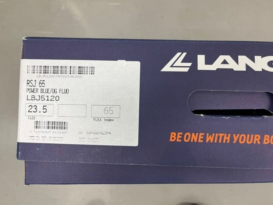 23.5 LANGE ラング スキーブーツ キッズ ジュニア RSJ 65