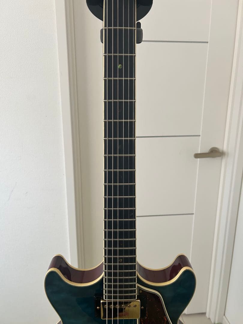 Ibanez エレキギター フレイムメイプル 青