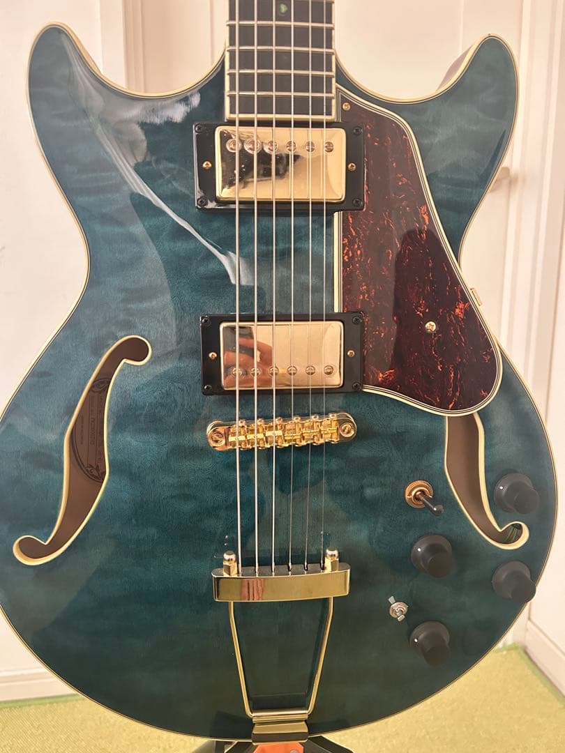 Ibanez エレキギター フレイムメイプル 青