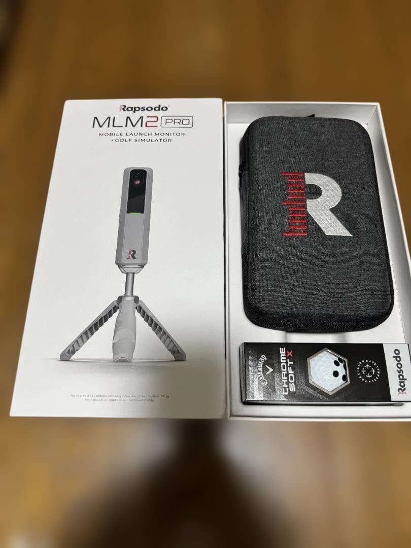 Rapsodo MLM2PRO ＋ 専用ボール＋携帯・タブレット用三脚おまけ！