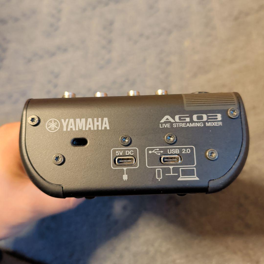 YAMAHA AG03MK2 B ブラック