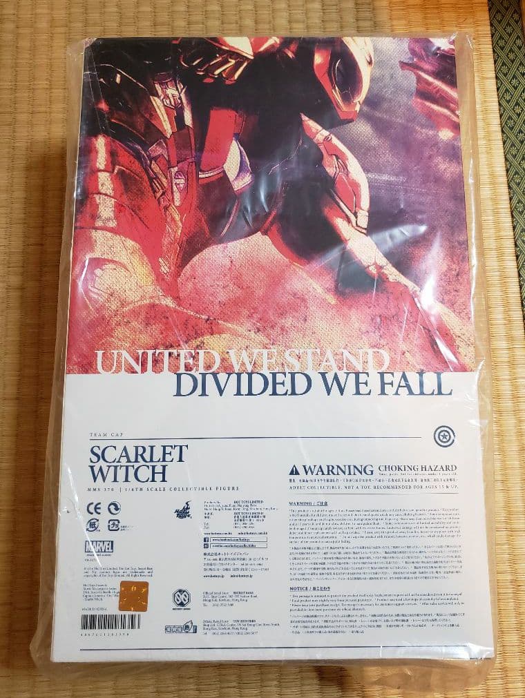 【新品未開封】ホットトイズ『シビル・ウォー/キャプテン・アメリカ』スカーレット