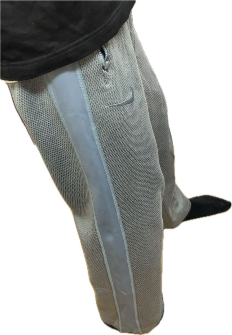 NIKE THERMA FIT ナイキ　セットアップ　グレー　水色　L