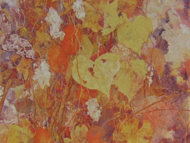 守みどり、「伽羅色に染めて」、希少な画集より、 新品高級額装付、状態良好