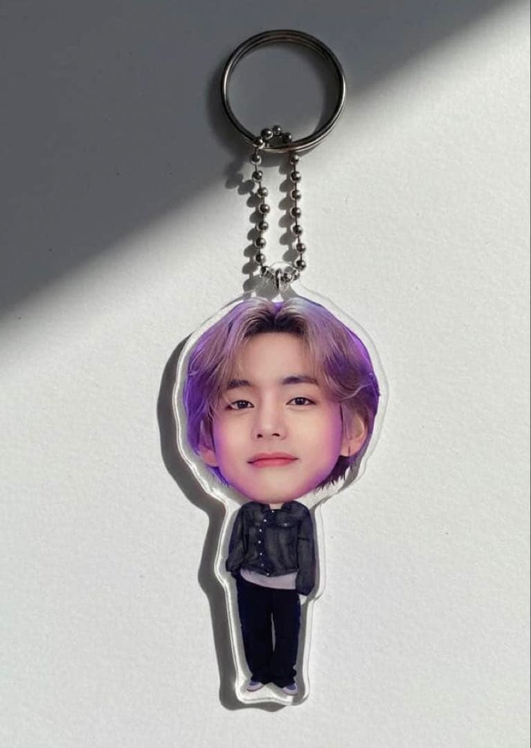 BTS Taehyung テヒョン テテ 2等身キーホルダー 6cm