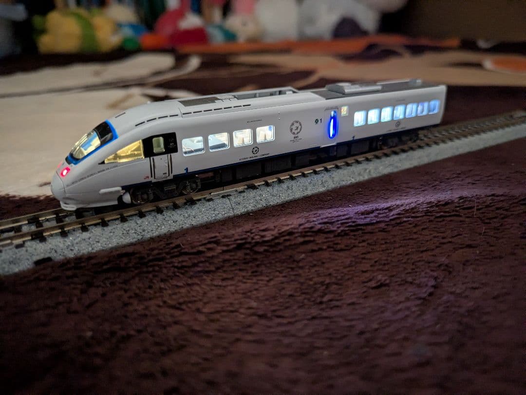 885系1次車アラウンドザ九州（オリジナル室内灯）