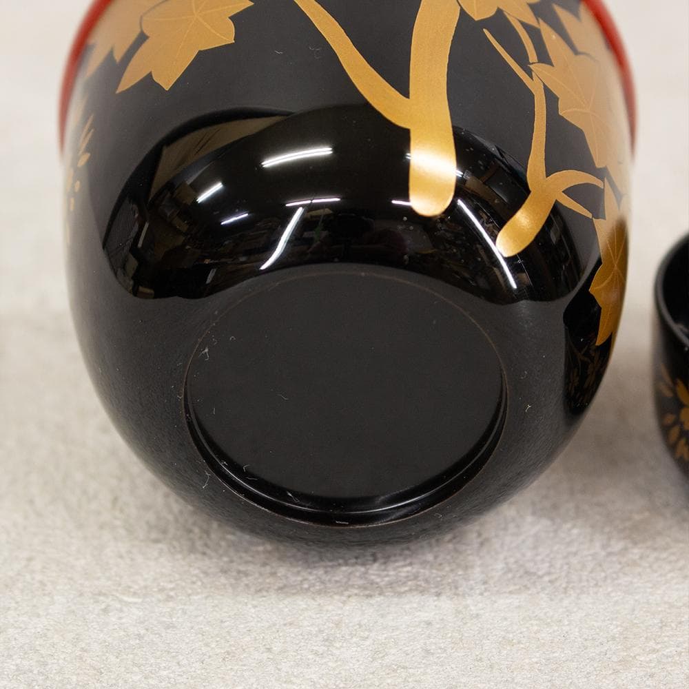 堀内宗完 書付 花押 棗 茶器 雲錦蒔絵 茶道具 箱書き