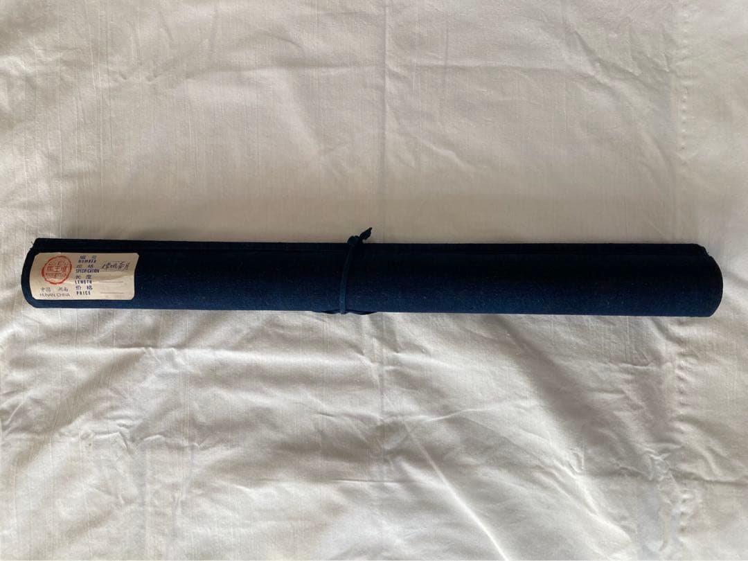 藍染掛け軸(中国書画)