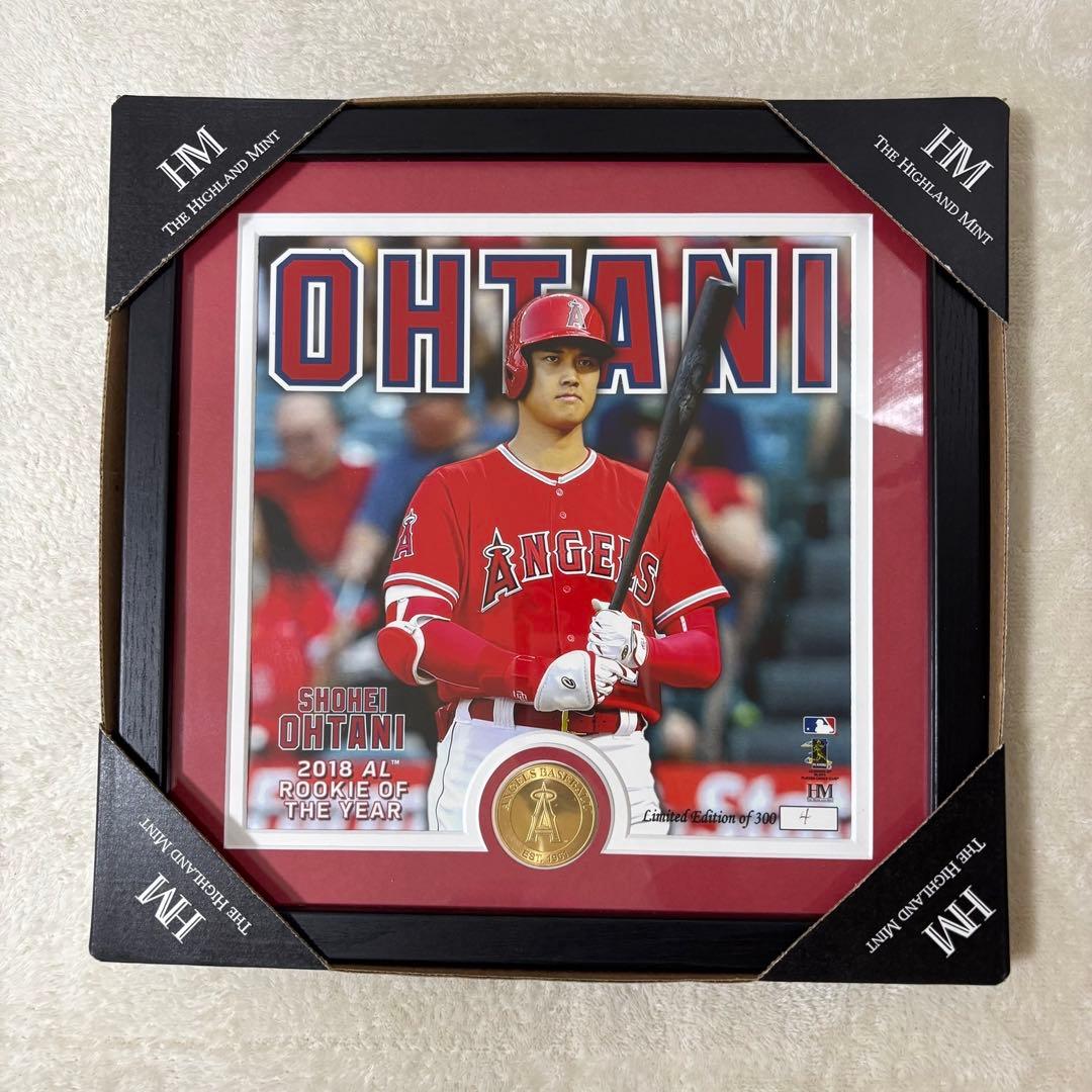 【300個限定】大谷翔平 2018 最優秀新人記念 ブロンズ フォトミント