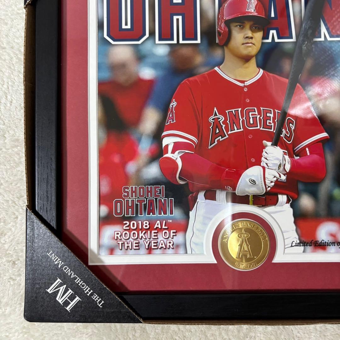 【300個限定】大谷翔平 2018 最優秀新人記念 ブロンズ フォトミント