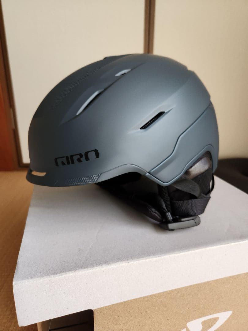 【美品】ジロ GIRO ヘルメットトール スフェリカル マット ダークシャーク