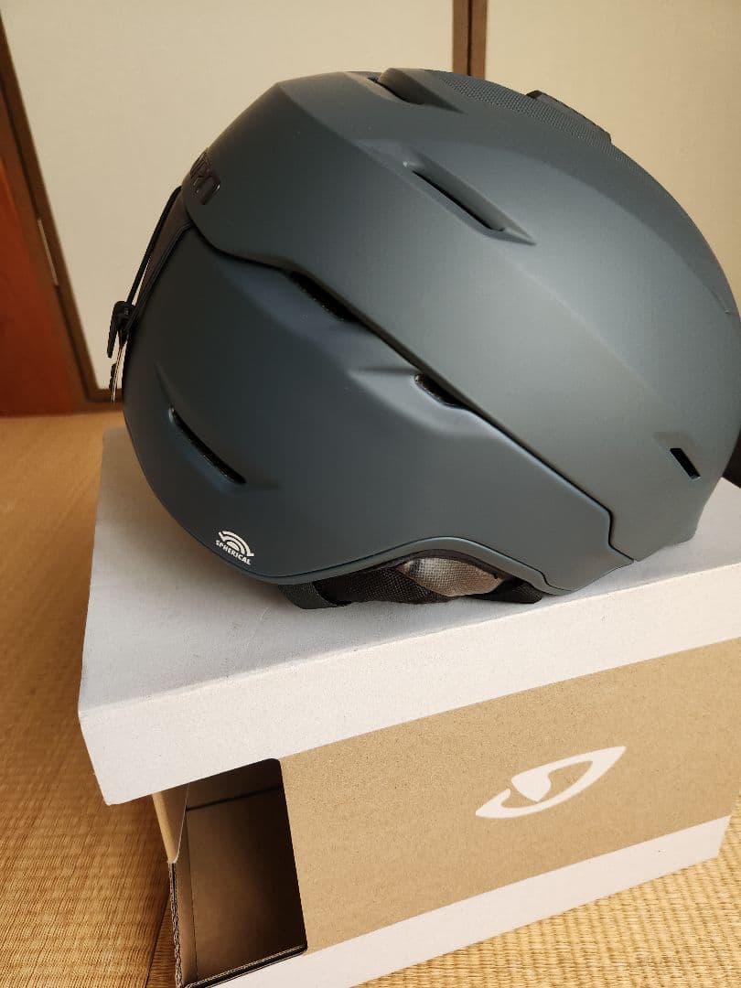 【美品】ジロ GIRO ヘルメットトール スフェリカル マット ダークシャーク