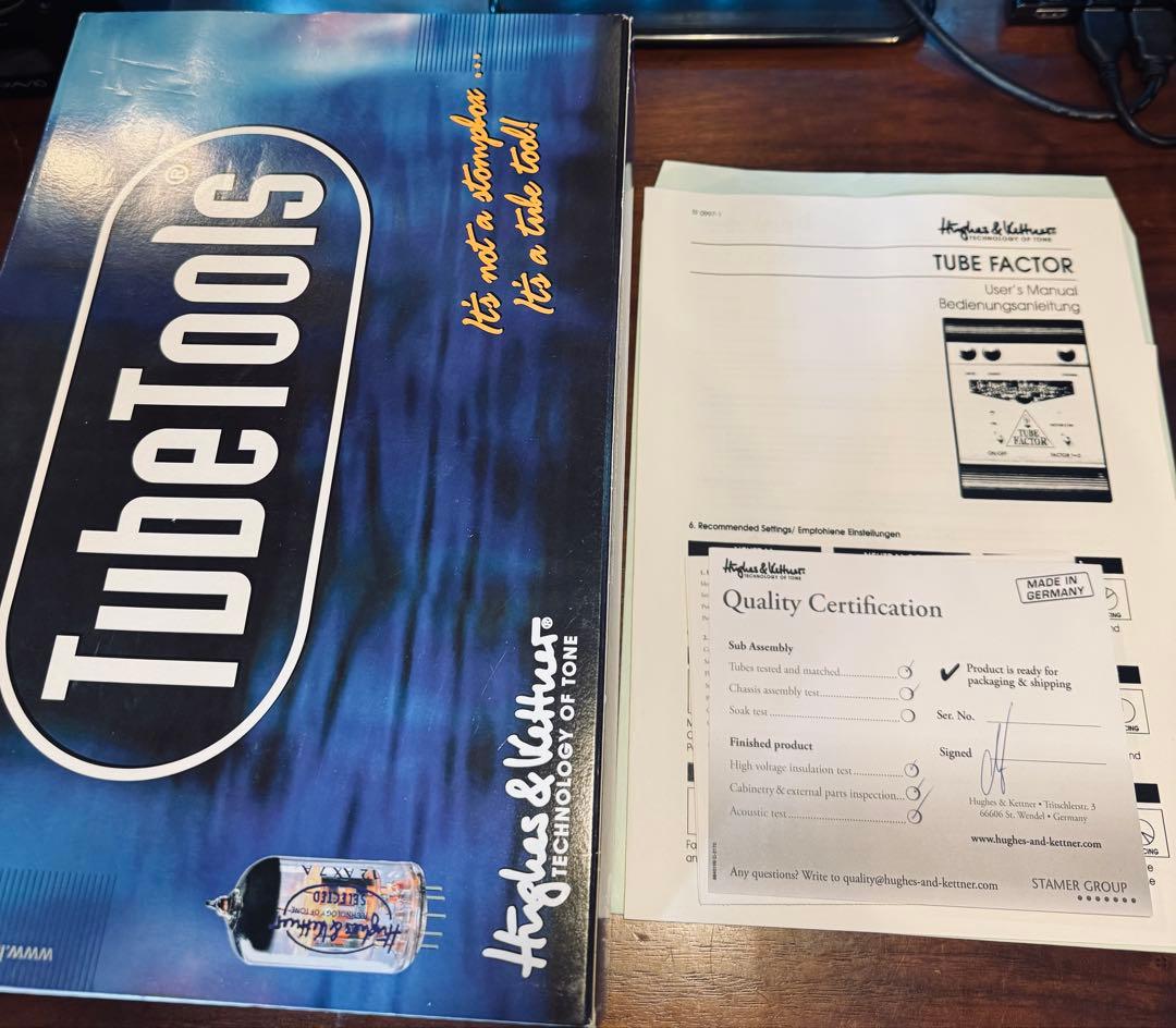 Hughes & Kettner Tube Factor ギターエフェクター