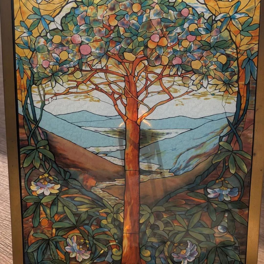 ルイス C ティファニー ステンドグラス 生命の樹 グラスマスターズ社