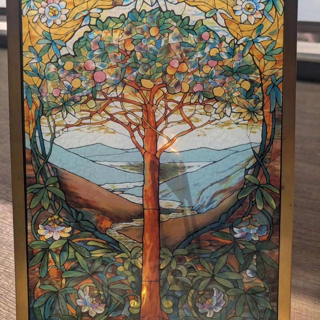 ルイス C ティファニー ステンドグラス 生命の樹 グラスマスターズ社