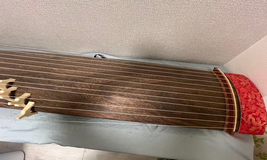 3連休特別価格です❣️木製お琴 13本弦 ダークブラウン