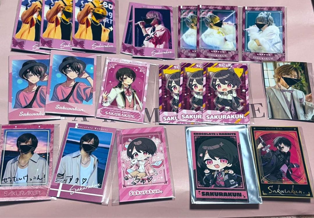 さくらくん アクリルキーホルダー・カード・バッジセット