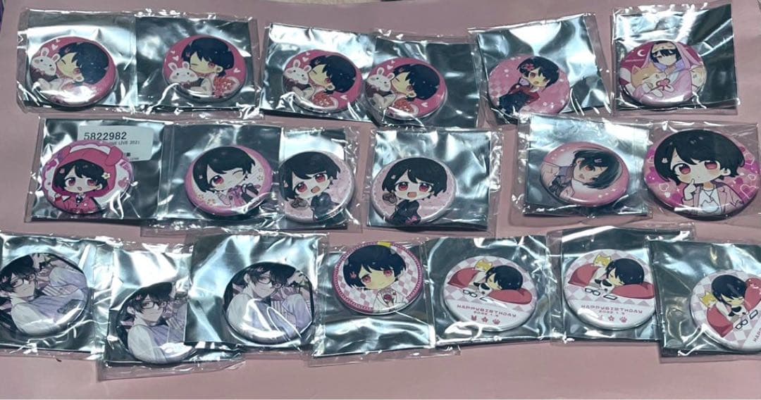 さくらくん アクリルキーホルダー・カード・バッジセット