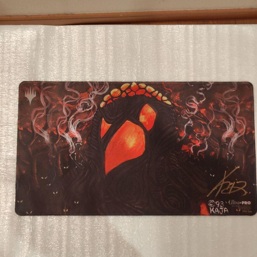 MTG プレイマット Mishra's Workshop シリアル・サイン入り