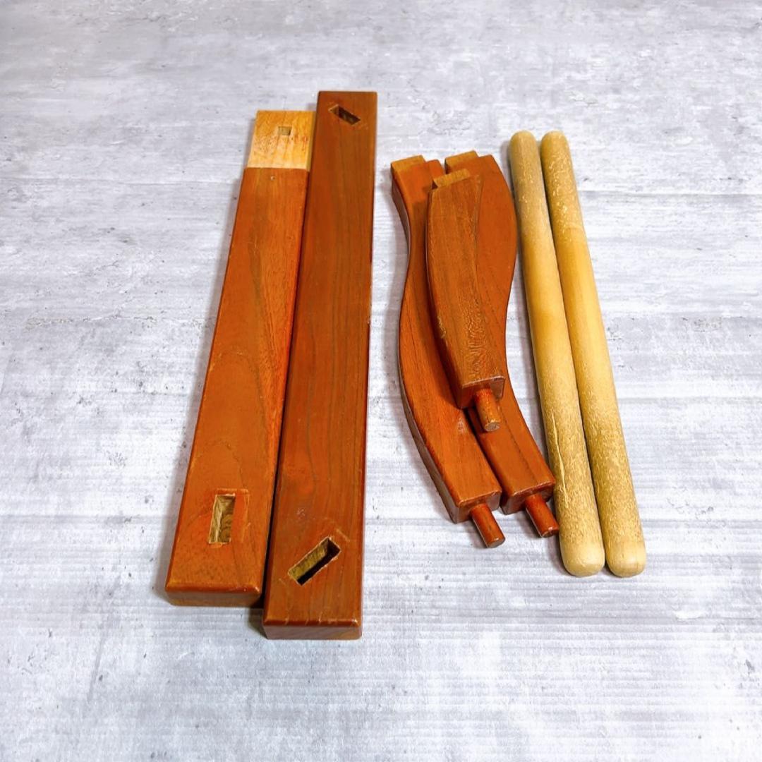 和太鼓 平太鼓 和楽器 民謡　お祭り　39センチ　ケース　バチ　台座