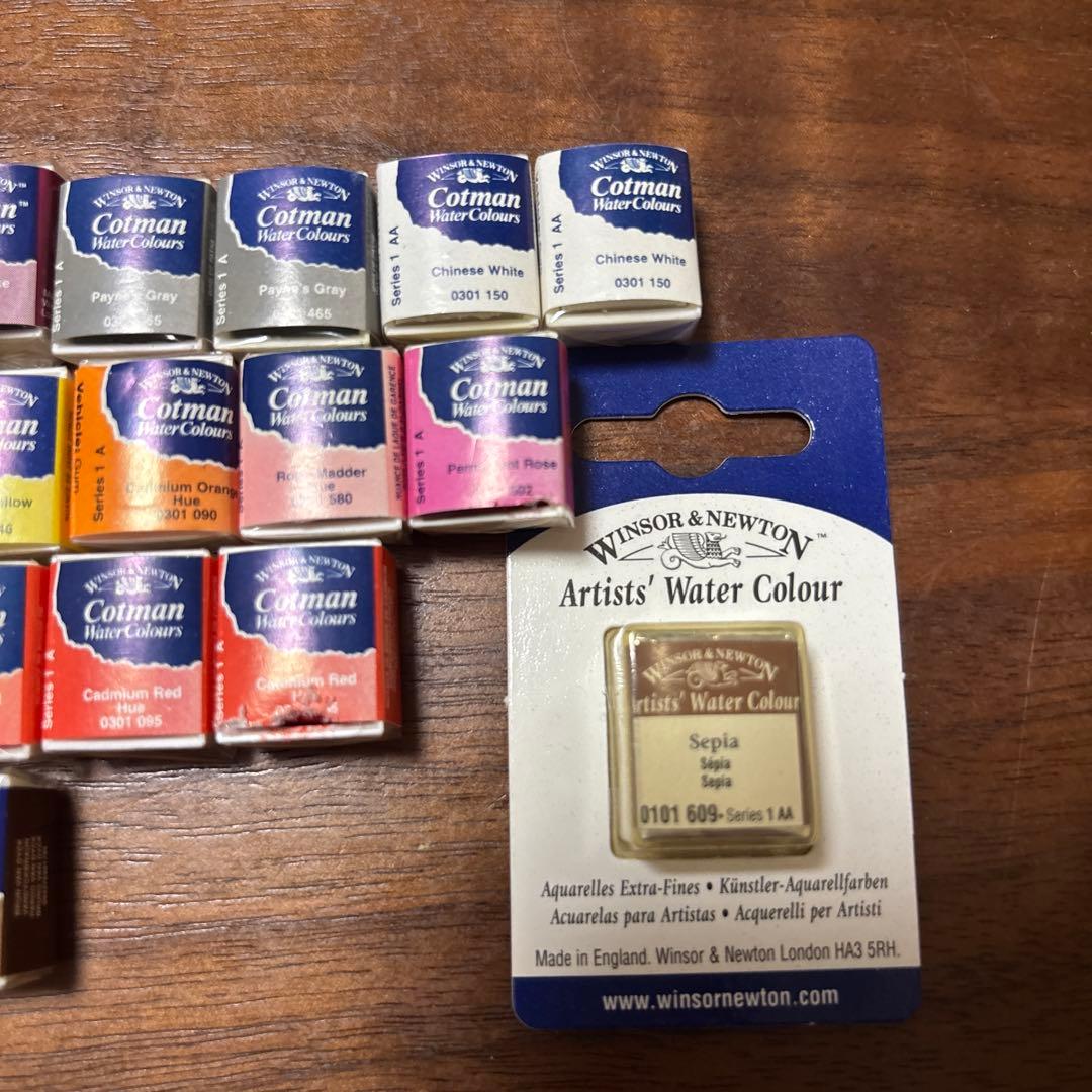 ウィンザーニュートン ウォーターカラーズ　セット