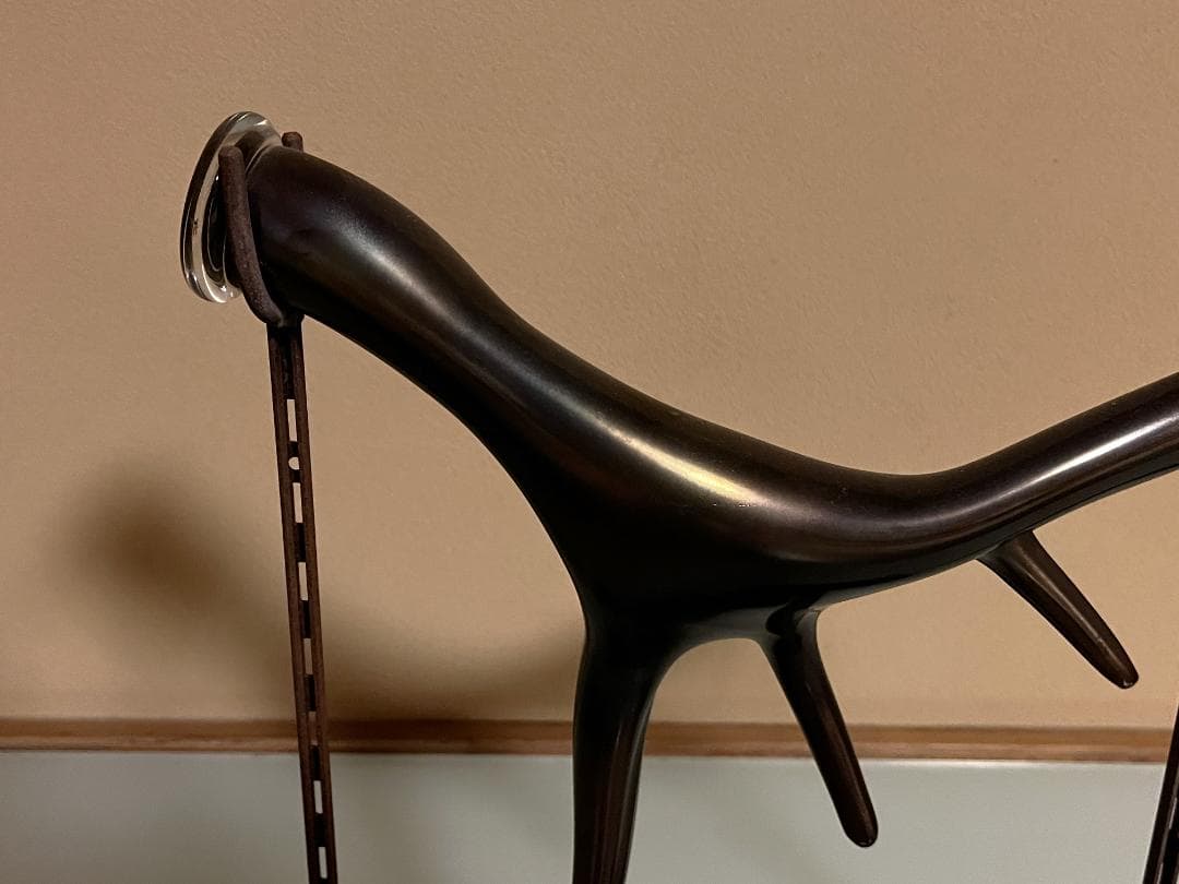 ガラス作家　frescoの辻野剛作品　特注台付き