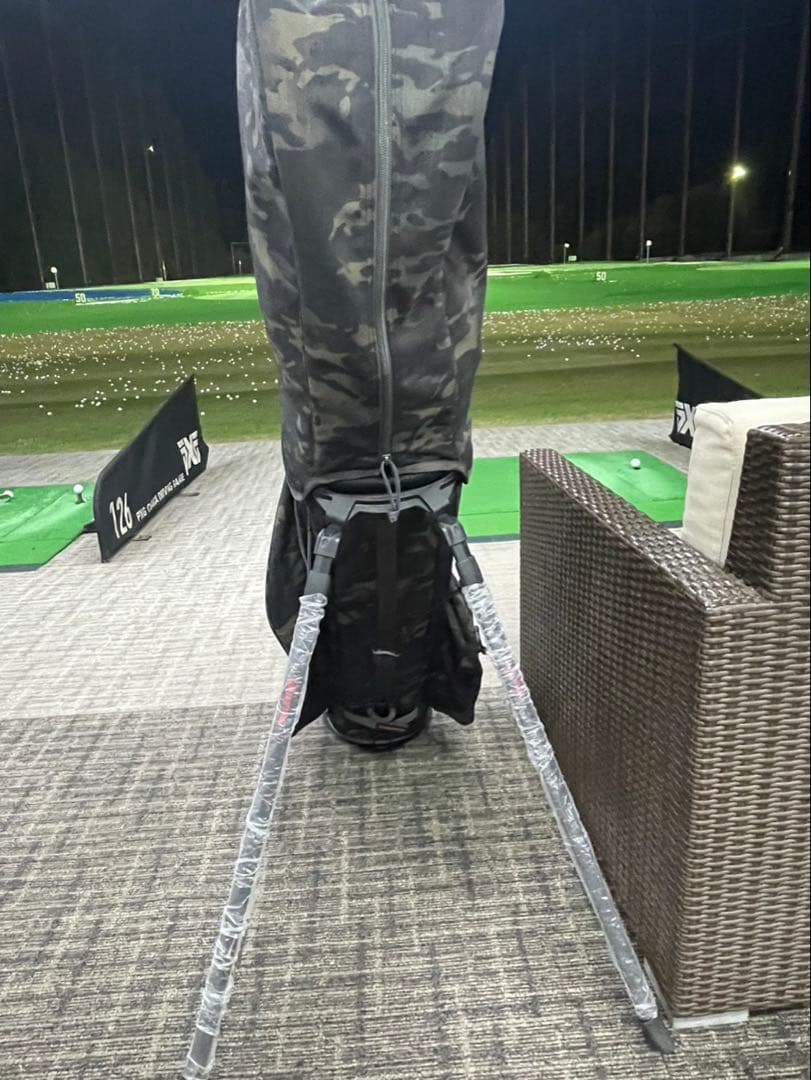 ブリーフィング　ブラックカモ　 キャディバッグ　美品