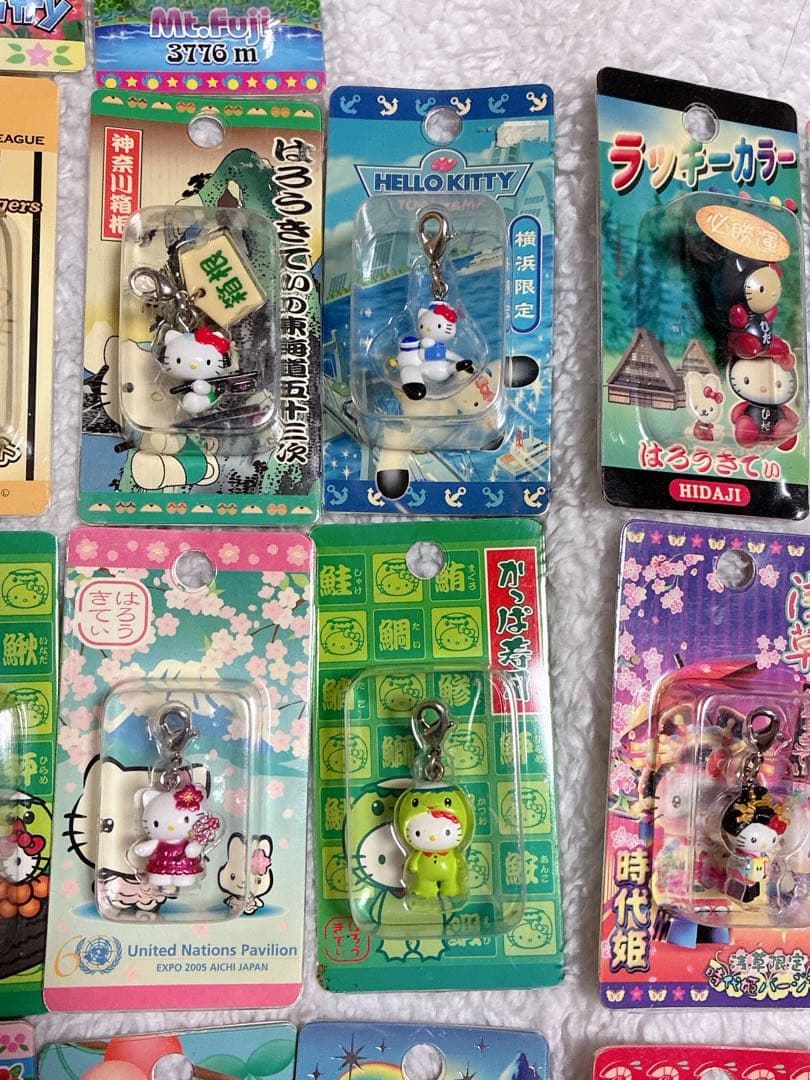 【希少】ご当地キティファスナーマスコットまとめ売り　根付ストラップ　他