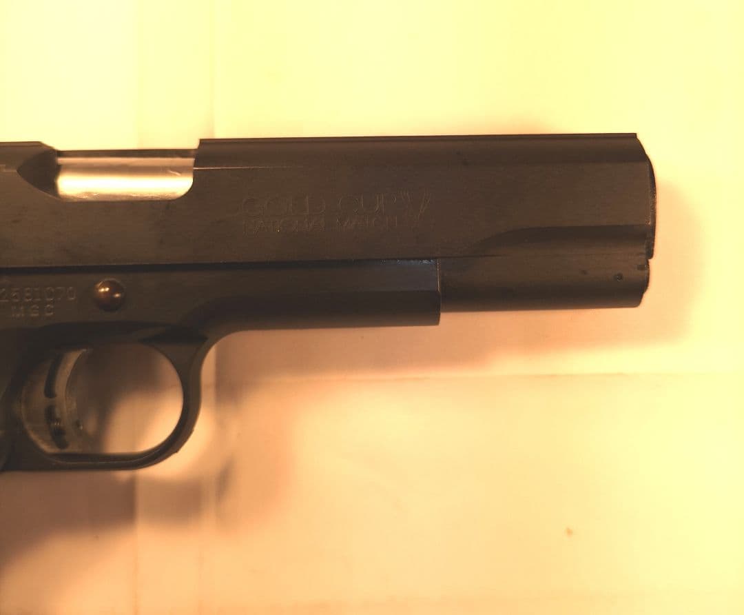 MGC コルト ゴ—ルドカップ ナショナルマッチ セミ–カスタムスHWモデルガン