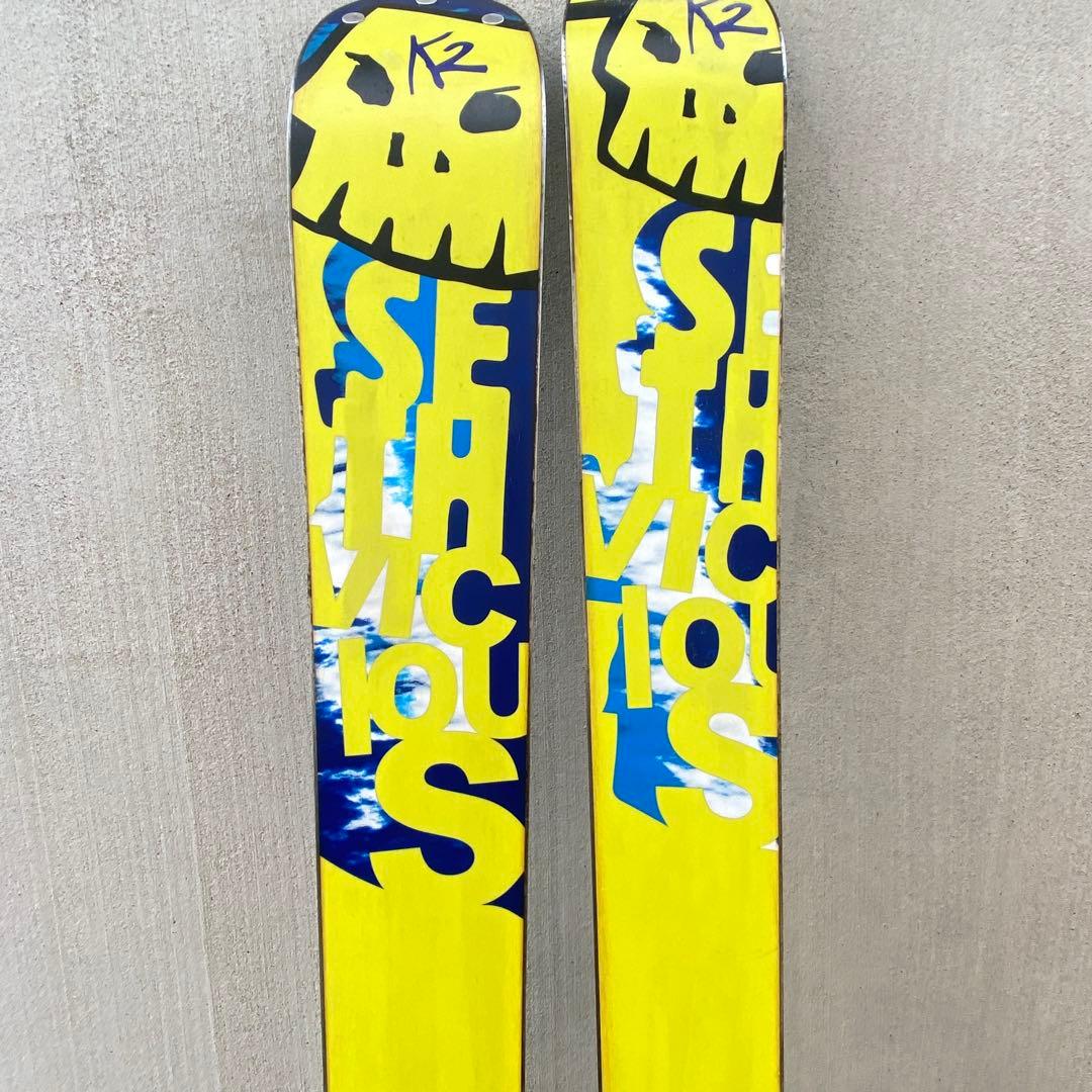 K2 セス ヴィシャス＋サロモン S912Ti 189cm ヘルベント ダリ