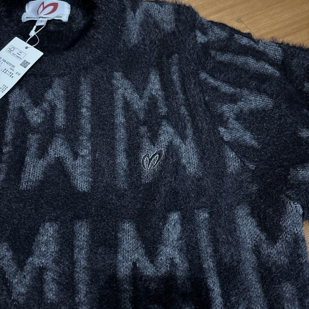 〈新品タグ付き〉 ♥︎マスターバニー♥︎ シャギーロゴセーター　サイズ①